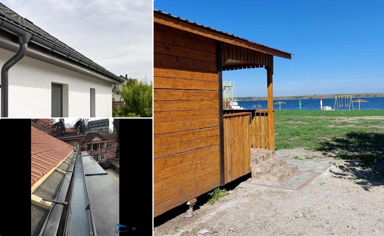 Tipuri de jgheaburi din tabla zincata si vopsita