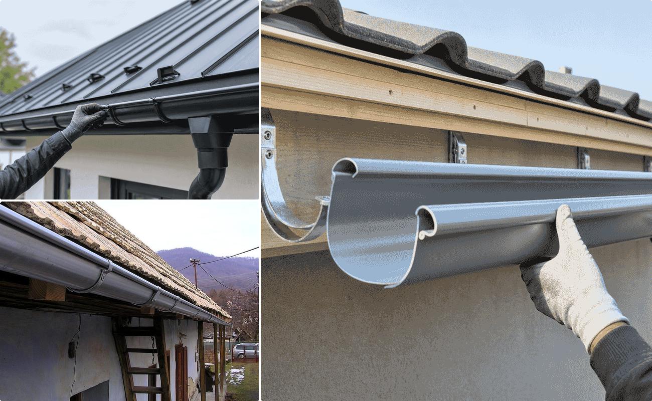 Montaj jgheaburi si burlane