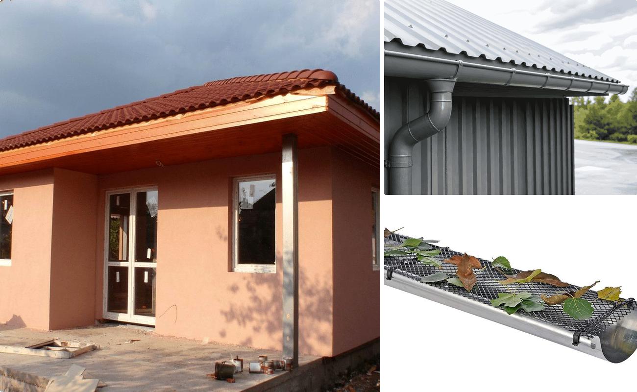 Montaj jgheaburi si burlane pentru acoperis