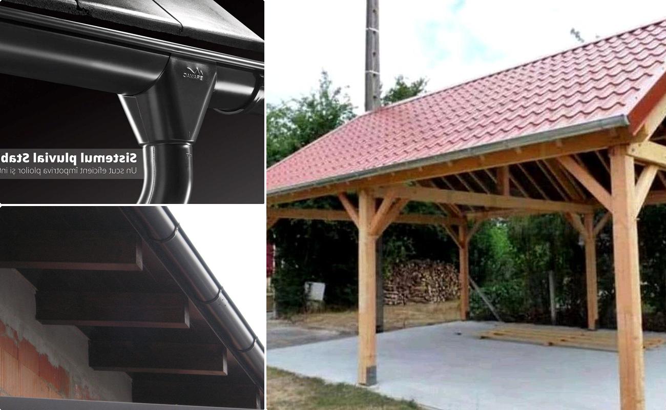 Montaj jgheaburi si burlane pentru acoperis