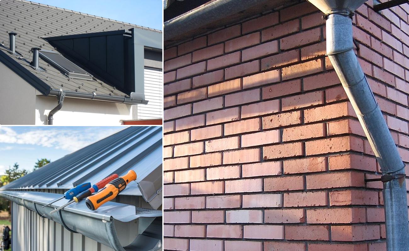 Reparatie jgheab la acoperis din tigla ceramica sau de beton