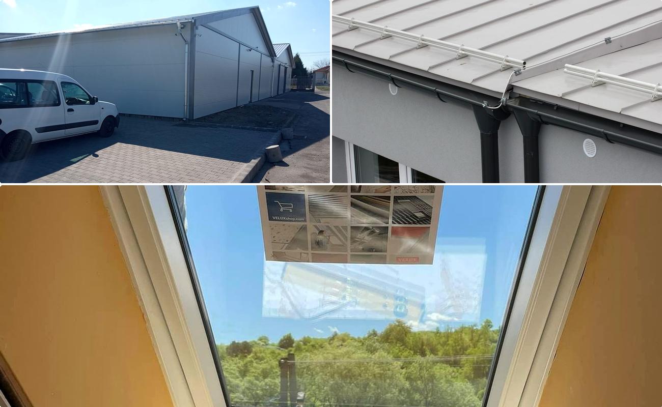 Tipuri de jgheaburi din tabla zincata si vopsita
