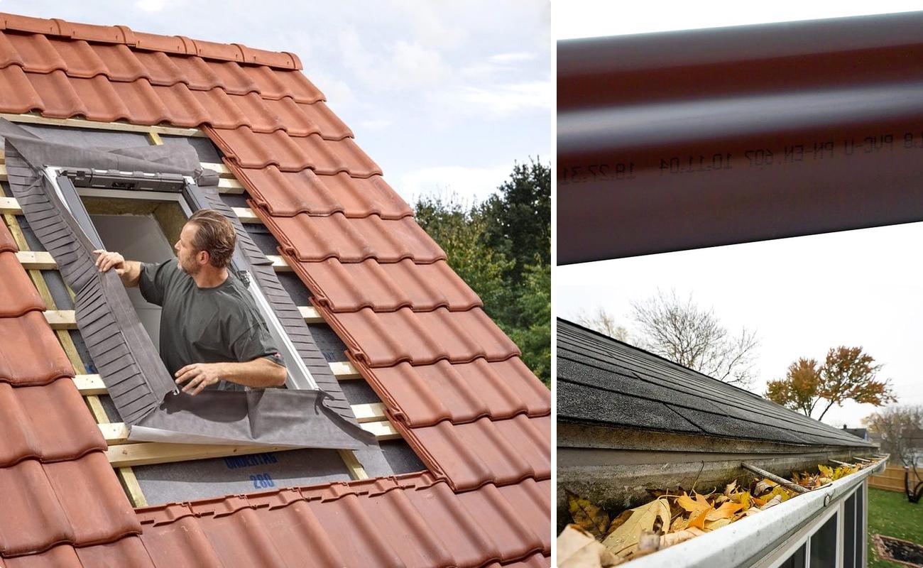 Tipuri de jgheaburi din tabla zincata si vopsita