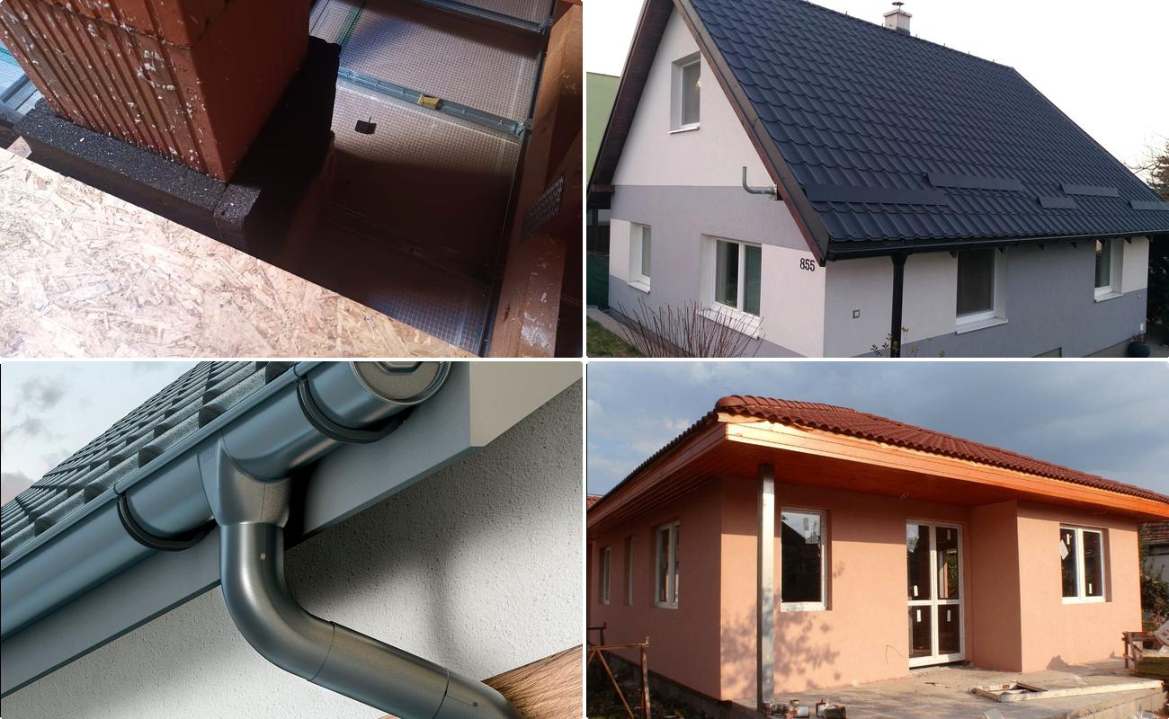 Montaj jgheaburi si burlane pentru acoperis