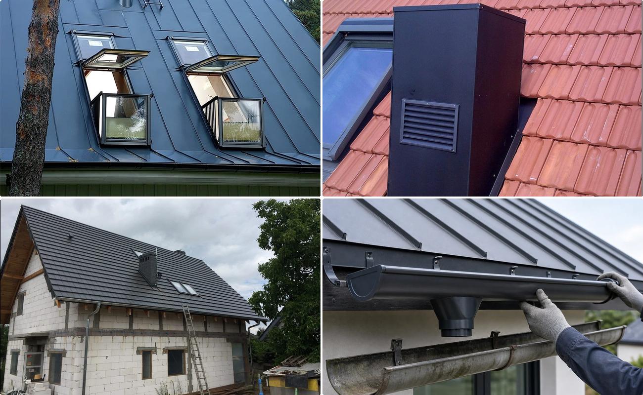 Tipuri de jgheaburi din tabla zincata si vopsita
