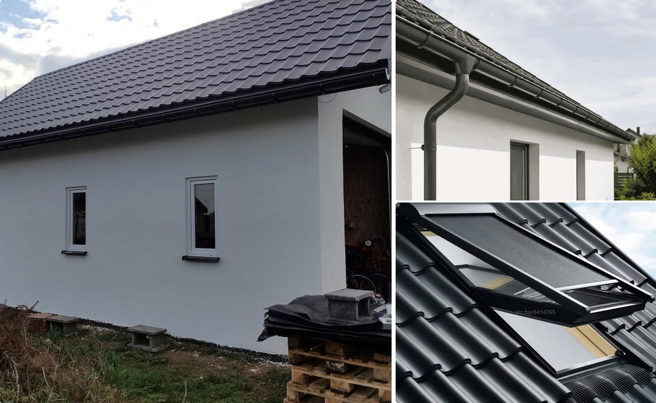 Montaj jgheaburi si burlane pentru acoperis
