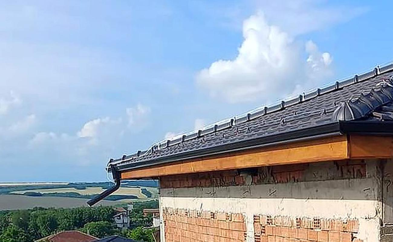 Tipuri de jgheaburi din tabla zincata si vopsita