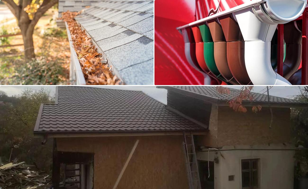 Montaj jgheaburi si burlane pentru acoperis
