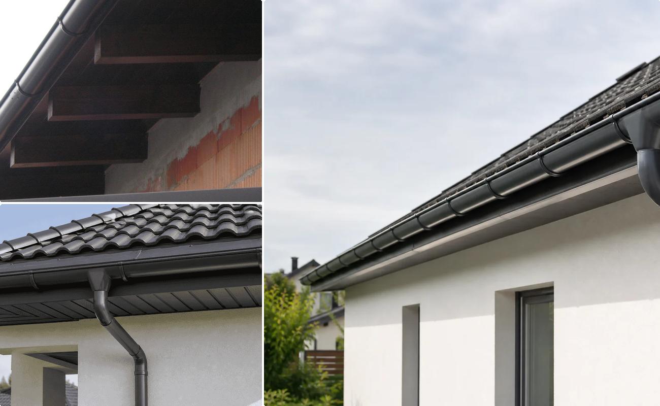 Montaj jgheaburi si burlane pentru acoperis