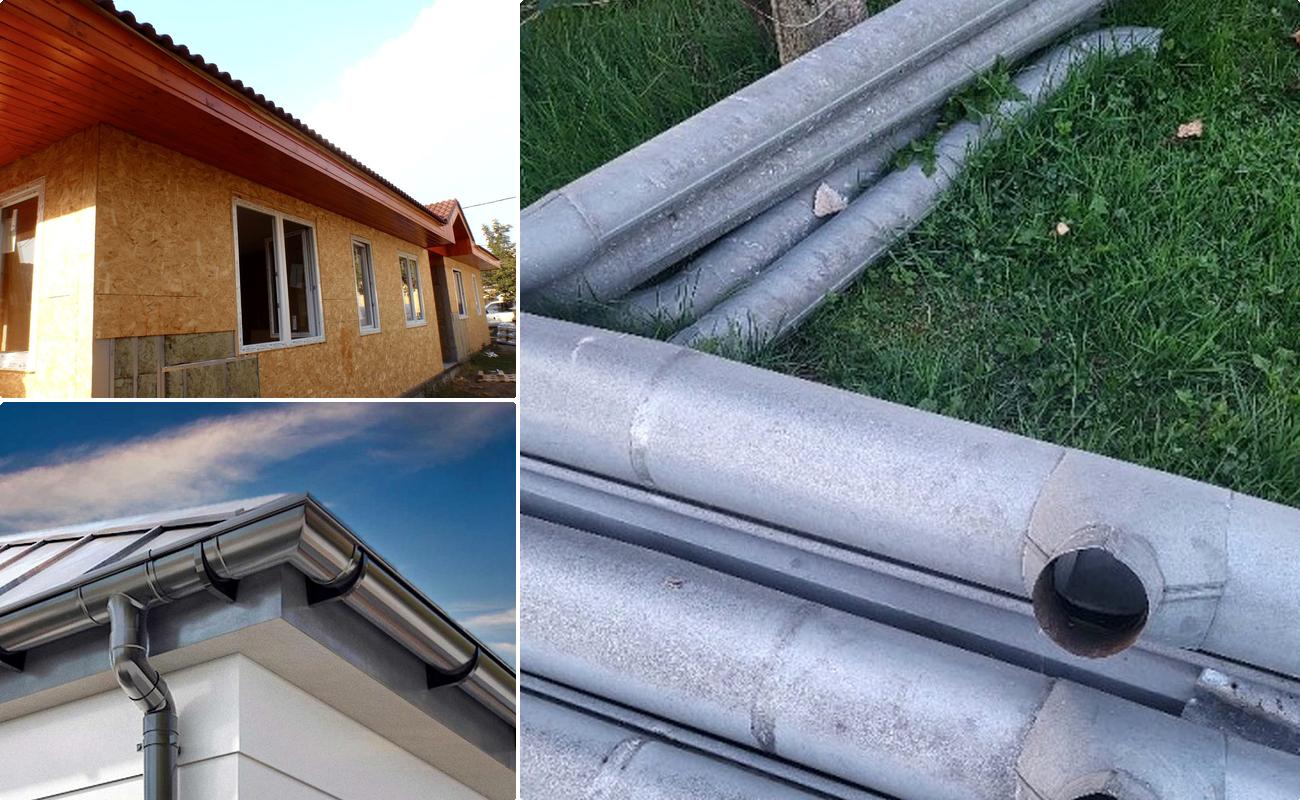 Montaj jgheaburi si burlane pentru acoperis