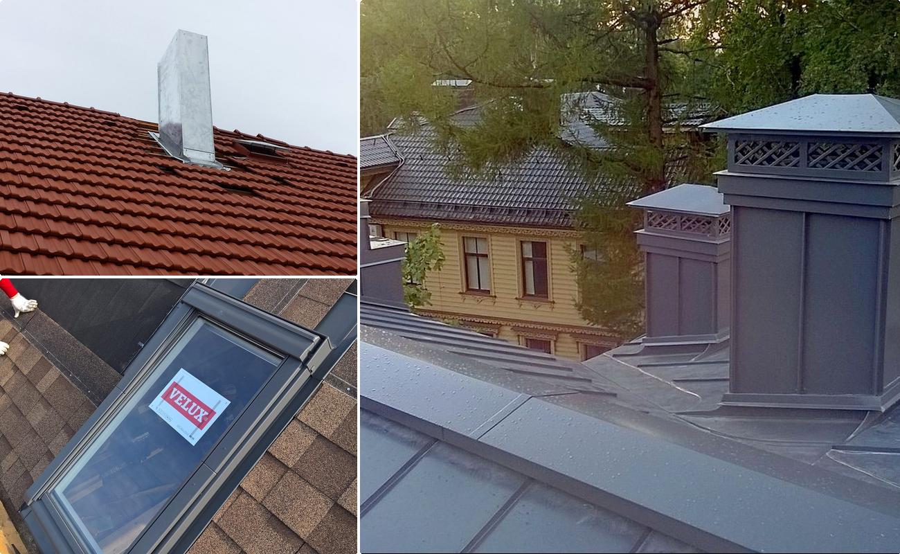 Montaj jgheaburi si burlane pentru acoperis